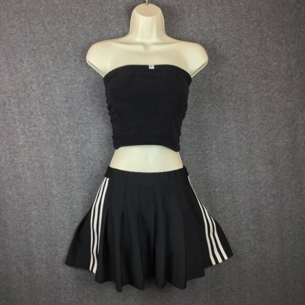 Vintage‎ Made in USA Pleated Varsity Skirt Sz S